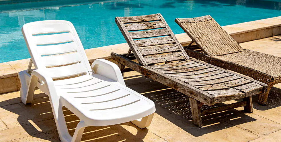FRP Outdoor Daybed