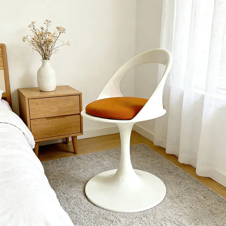 Modern tulipán kivágott FRP fotel